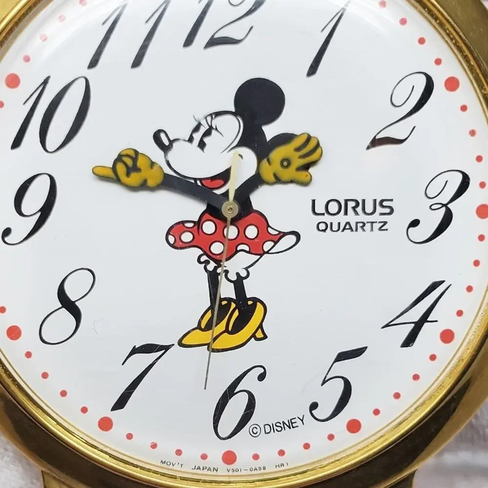 Disney X Lorus Minnie Mouse Vintage Jumbo Quartz Watch